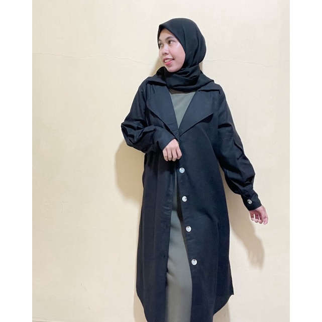 REVA LONG CARDI by dyoura