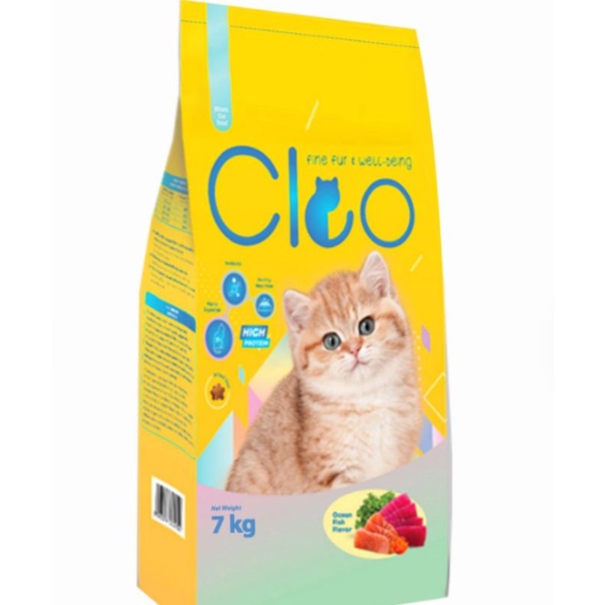 Makanan Kucing Cleo Kitten Ocean Fish 7kg | makanan kucing anakan cleo