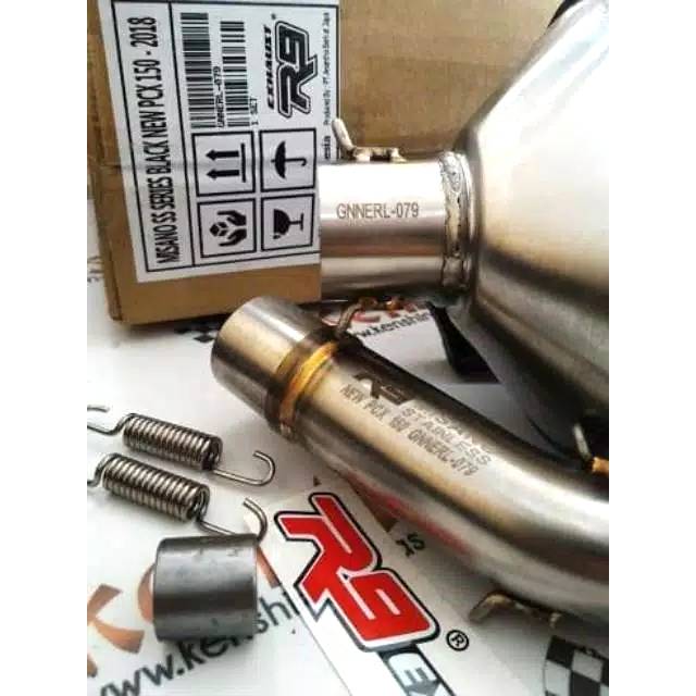 GARANSI ORIGINAL Knalpot Racing R9 Misano Honda Pcx 150 Lokak