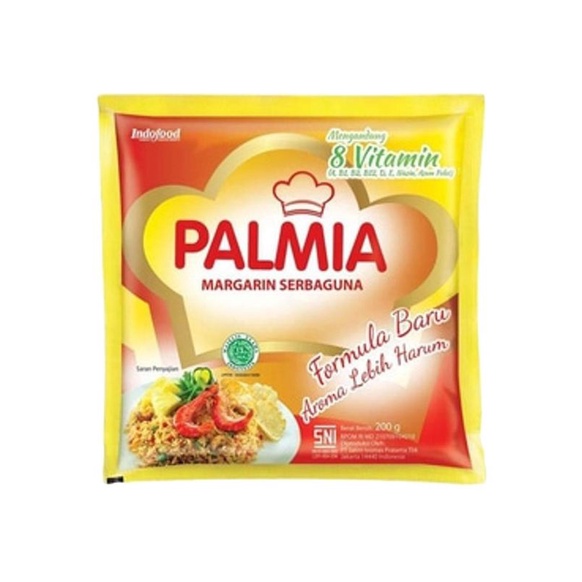 

Margarine PALMIA/FORVITA/AMANDA 200gr