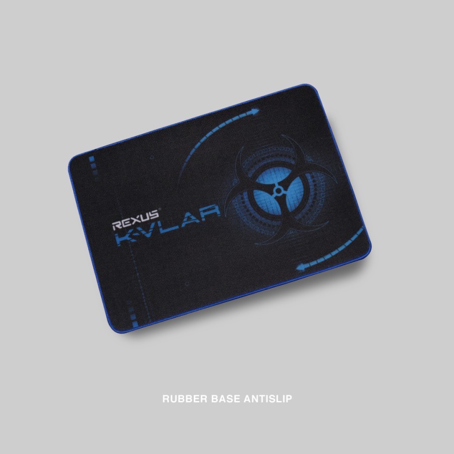 Mouse pad gaming rexus rubber medium Kvlar T3 35x25 - Mousepad mat T-3