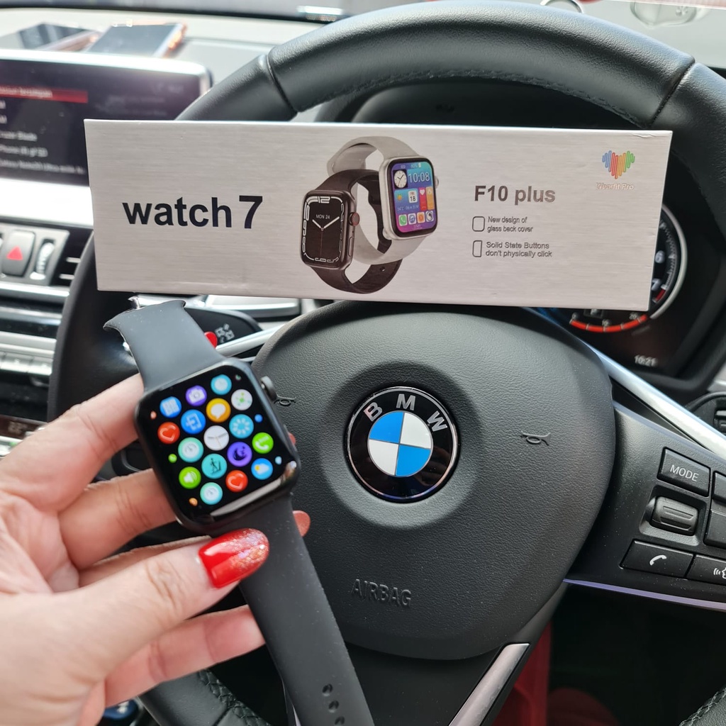 SMARTWATCH IWO 7 F10 PLUS APP WEARFIT SERIES 7 / PANGGILAN BLUETOOTH / BISA SCROLL / OLAHRAGA