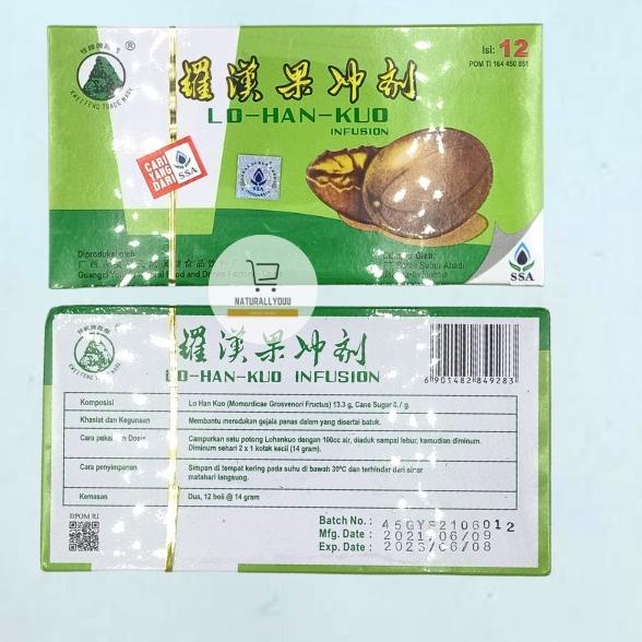 

[PROMO BT756] Luo Han Kuo / Lo Han Kuo Infusion Luohankuo Luohanguo Instant isi 12 Ready