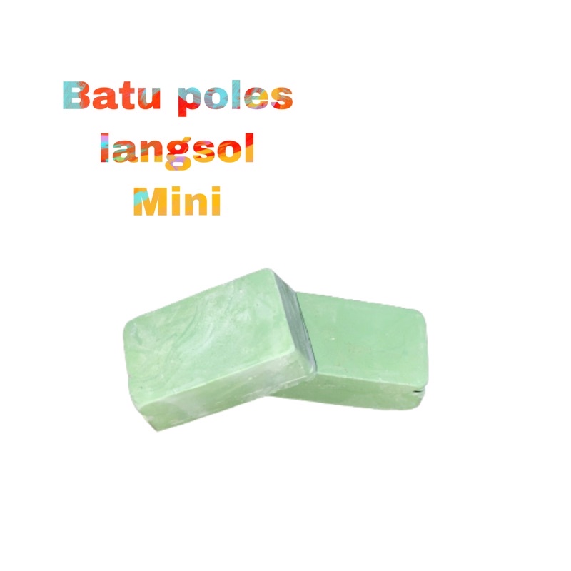 BATU POLES LANGSOL - WATU IJO - LANGSOL MINI 50gr
