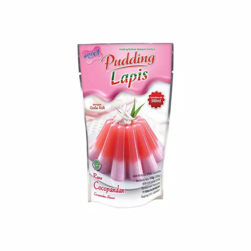 PUDING LAPIS NUTRIJELL COCOPANDAN