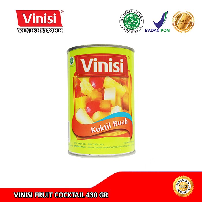 

Vinisi Buah Kaleng 430 Gr / Cocktail / Koktil Buah