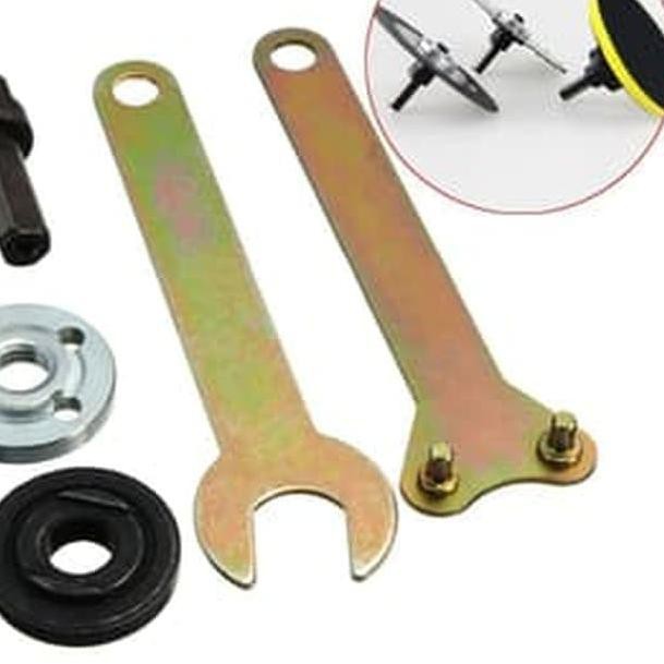 Adaptor Bor Alat Poles Mobil Amplas Kayu Mata Gerinda dll