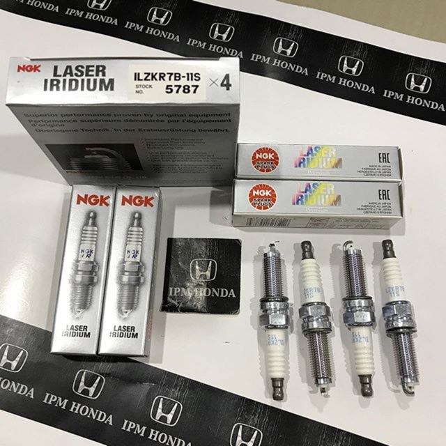 ILZKR7B-11S NGK Busi Spark Plug Laser Iridium Honda Accord CP2 2008-2012 Odyssey RB3 2009-2013 CRV RM3 2013-2017
