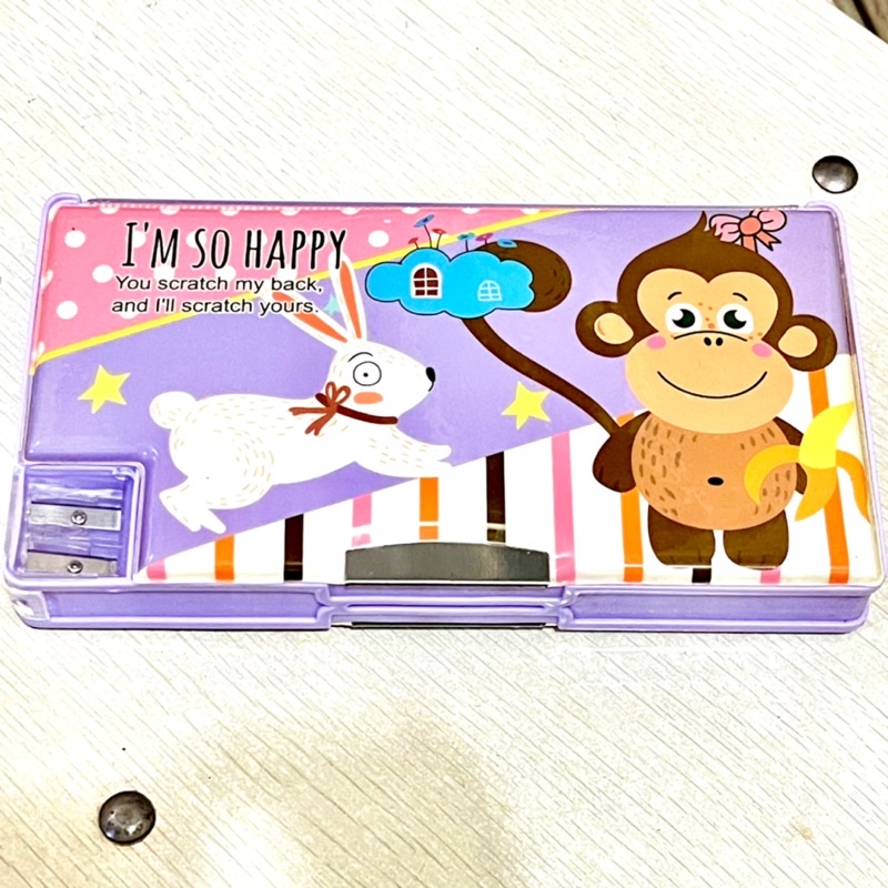 

Kotak Pensil Magnet Tempat Pensil Ungu Monkey Cute Limited Lucu Stationery Alat Tulis Sekolah
