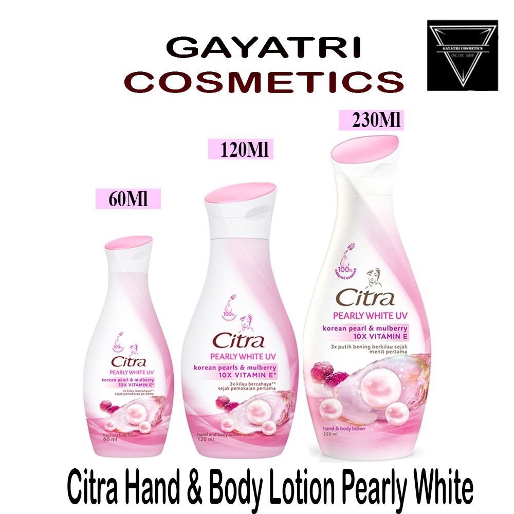 Citra Handbody Lotion prily white 60/120/210ml