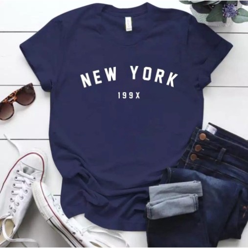 iseven p KAOS/TSHIRT WANITA NEWYORK