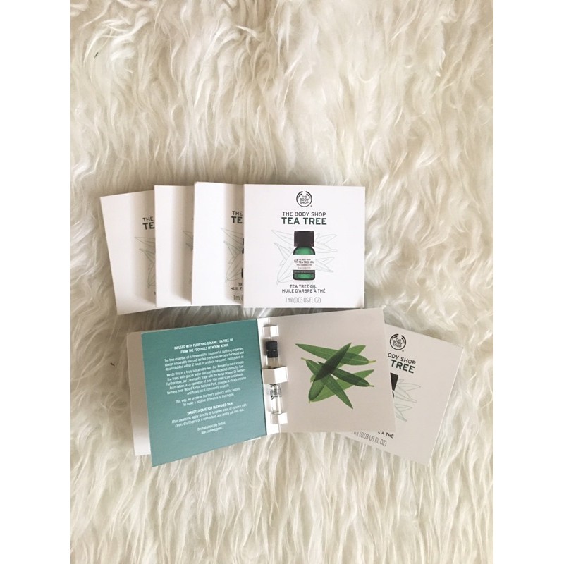 Body Shop Tea Tree Oil Sampel 1ml