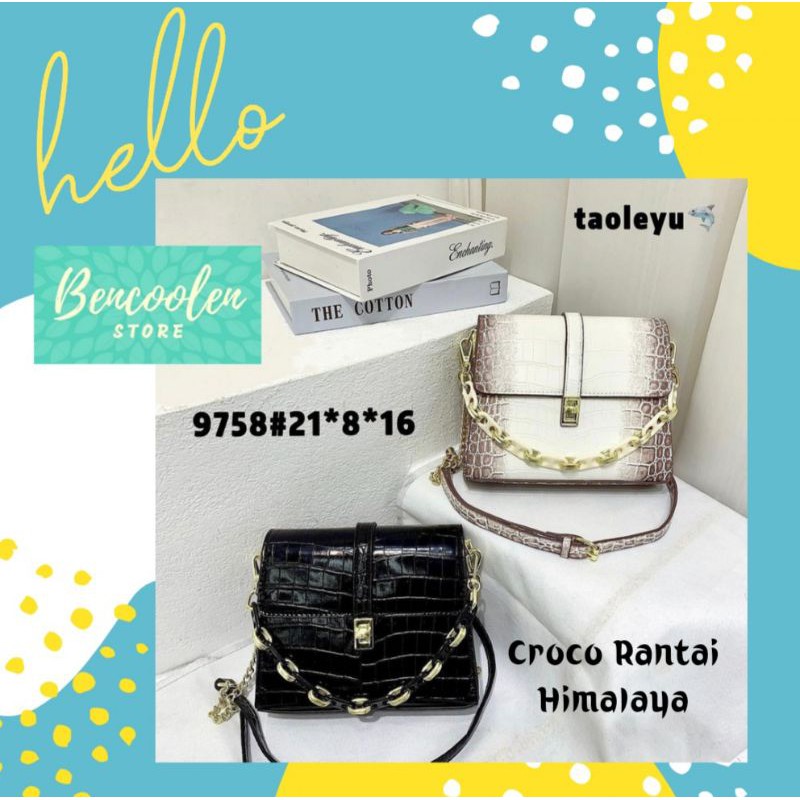 Tas Selempang/Shoulder Bag Wanita TLY 9758 Himalaya Rantai