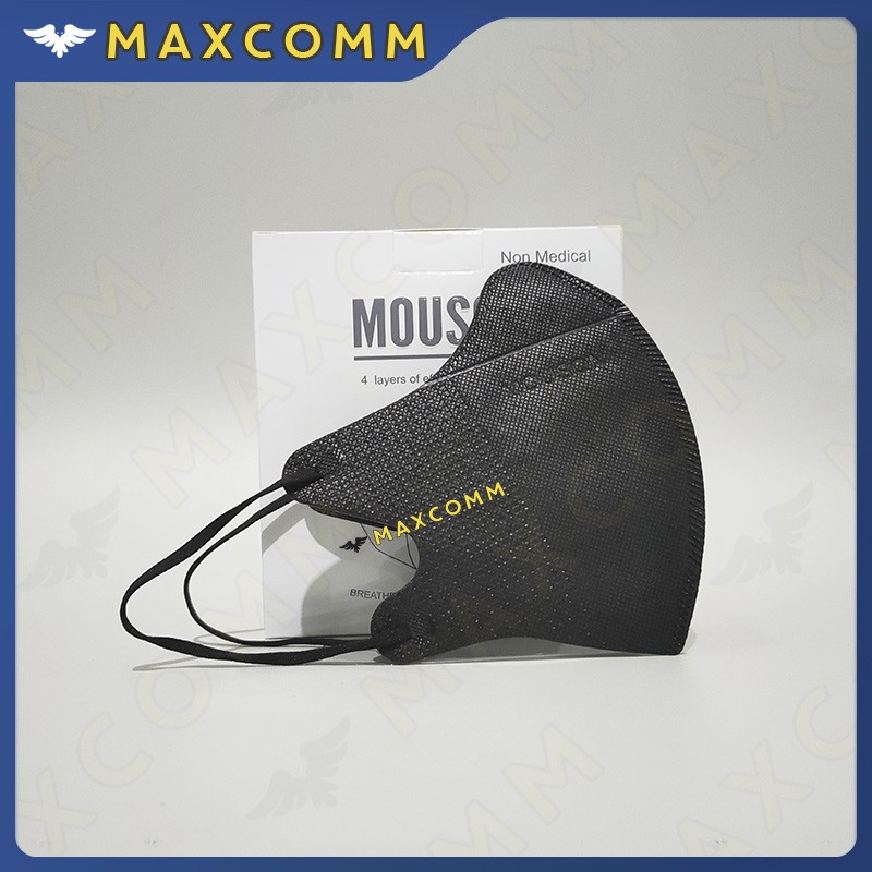 Masker Mouson Duckbill Garis Embos Isi 50 Masker Sekali Pakai Embos Mouson