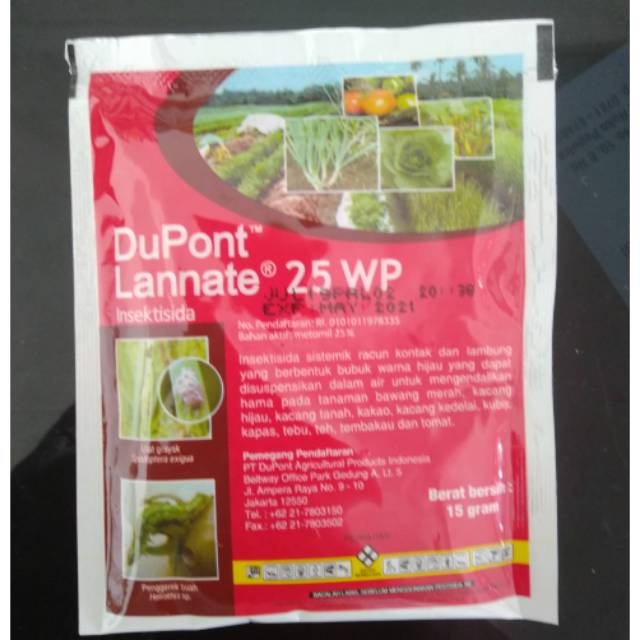 Dupont Lannete 25 Wp 15 Gram Insektisida