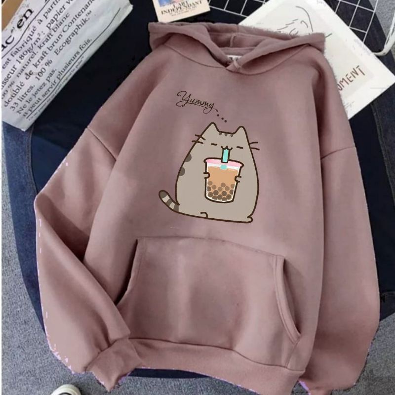 ALIEN PROJECT Sweater Cewek Wanita Series Premium Hoodie bahan fleece oversize