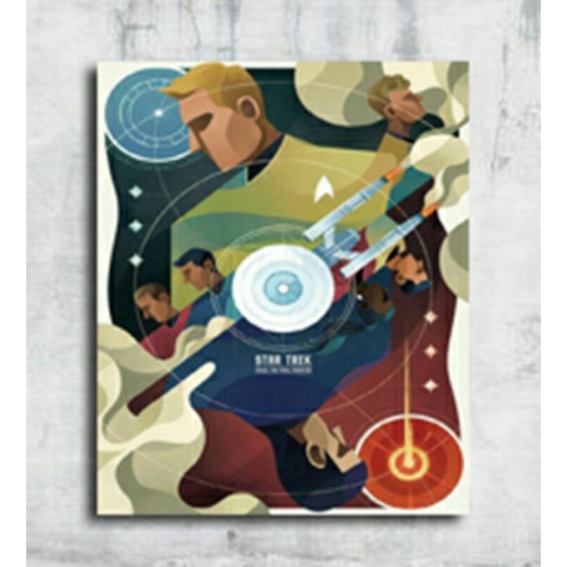 Poster Dinding Star Trek Art