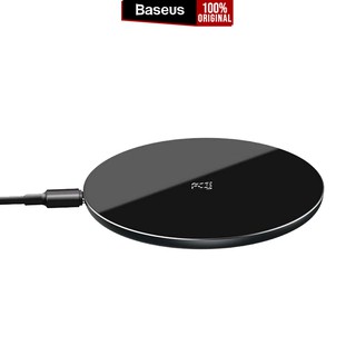 Wireless Charger Baseus Simple 15W Fast Charging iPhone Samsung Huawei