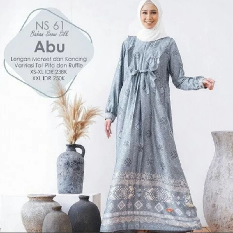NS 61 ABU/BAJU NIBRAS ORIGINAL NYAMAN DIPAKAI