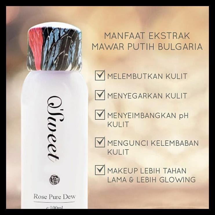 O Sweet Singapore Rose Pure Dew Facial Spray - Osweet Setting Spray Original Kode 582