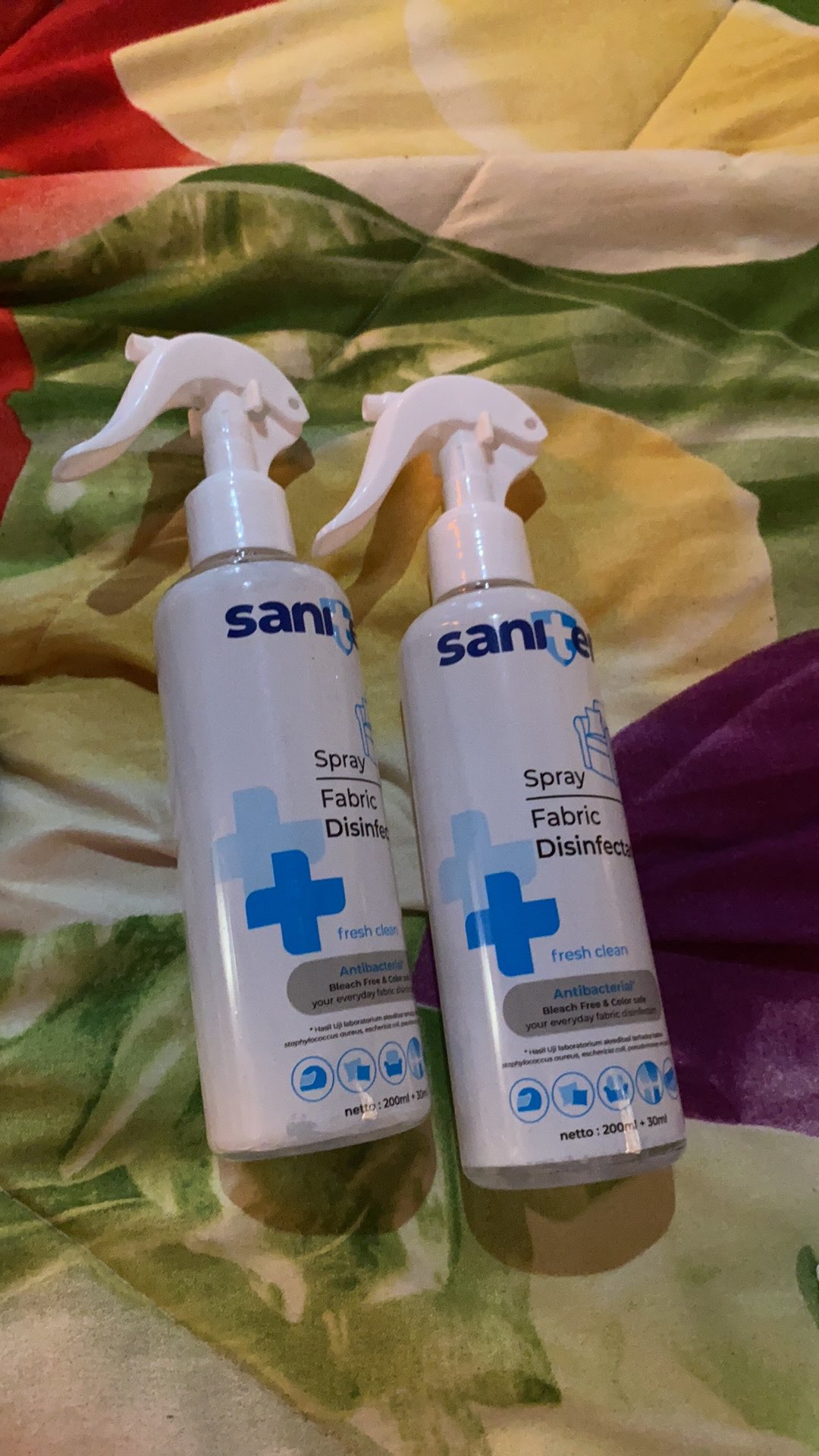 Saniter - Fabric Disinfectant Spray 200+30ml | Disinfektan Spray Kain