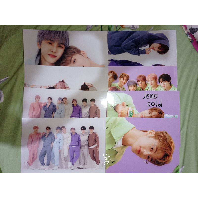 Postcard Folded Poster SG 21 Seasons Greetings 2021 NCT Dream NCT 127 Official Mark Jaehyun Yuta