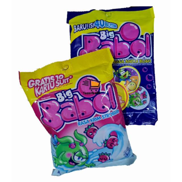 

Permen Big Babol isi 40 butir