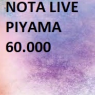 NOTA LIVE PIYAMA 60.000