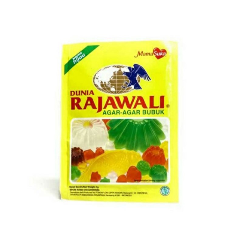 

DUNIA RAJAWALI AGAR HIJAU 7 GR