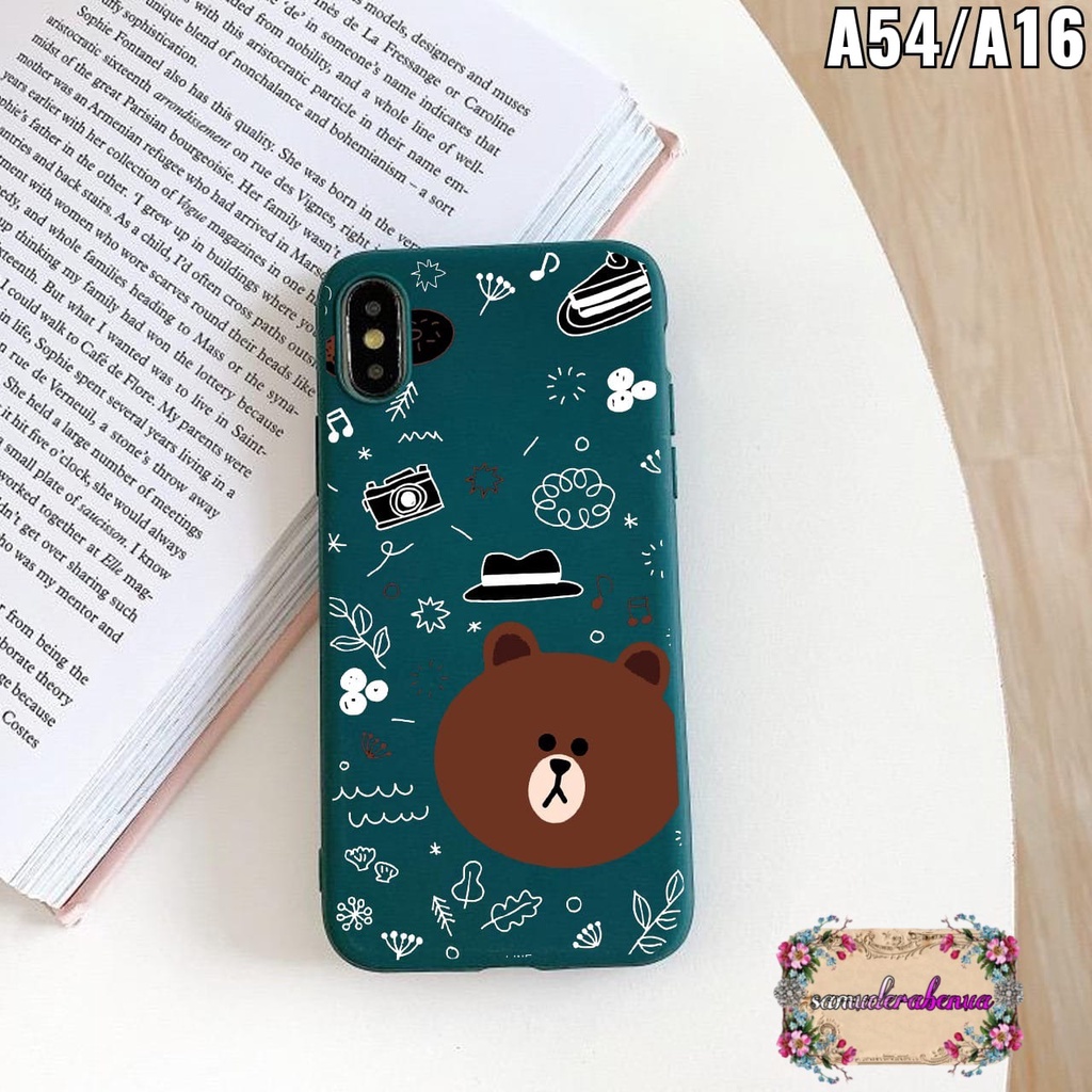 SS015 SOFTCASE BEAR oppo A9 A5 2020 A31 a8 A52 A92 A53 A33 2020 Reno 4 Reno 4f f17 pro A15 SB2800