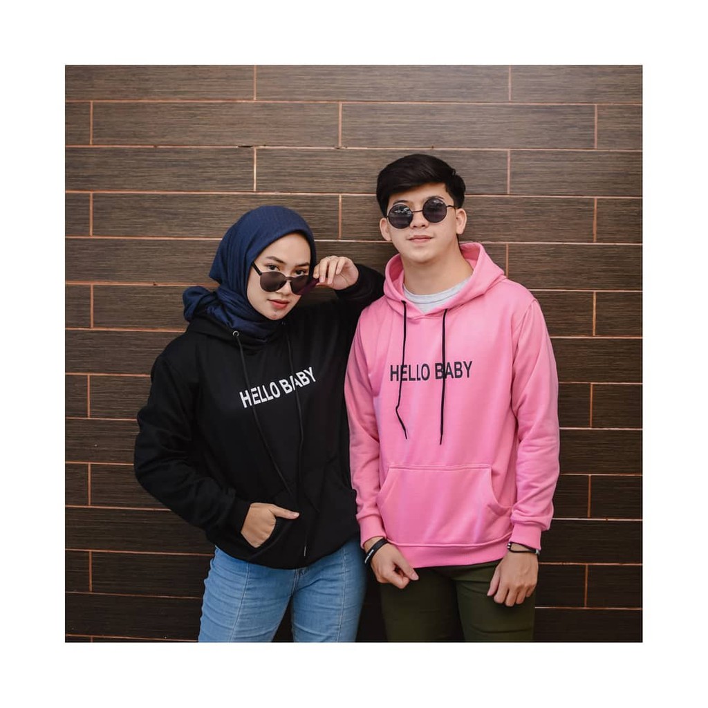 hello baby sweater wanita muraah ber hoodie