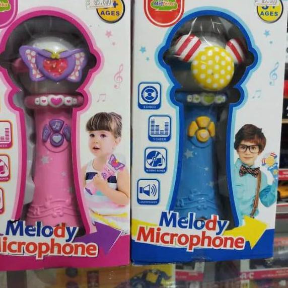 ♚ mainan microphone / mic  anak anak microphone bluetooth mic wireless musik karaoke ●