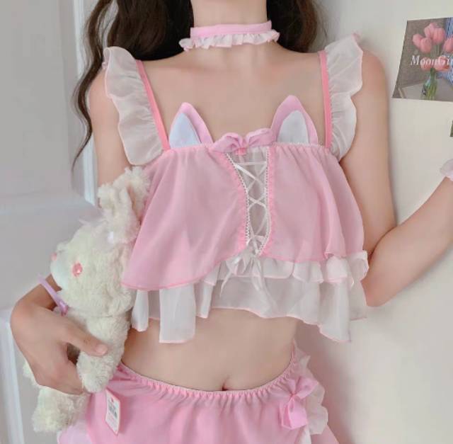 COSTUME SEXY LOLITA NEKO MAID 40