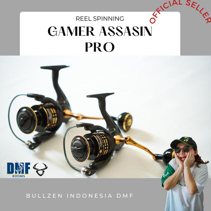 NEW | BULLZEN GAMER ASSASSIN PRO | REEL SPINNING