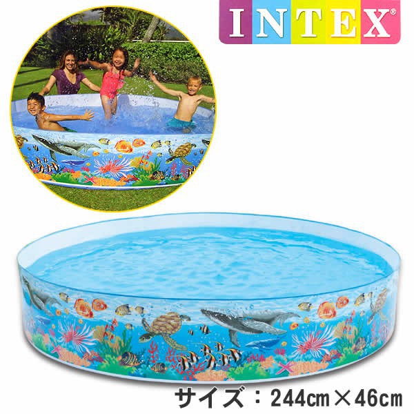 Kolam Anak / Kolam Renang INTEX Tanpa Pompa 183 cm SNAP