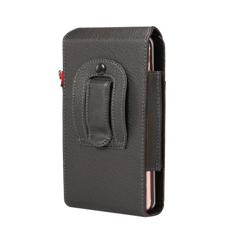 SARUNG HP Dompet Tas Pinggang Kulit 2HP Tali Pegangan 6,5 Inch (17 x 8,5 Cm) Vertikal