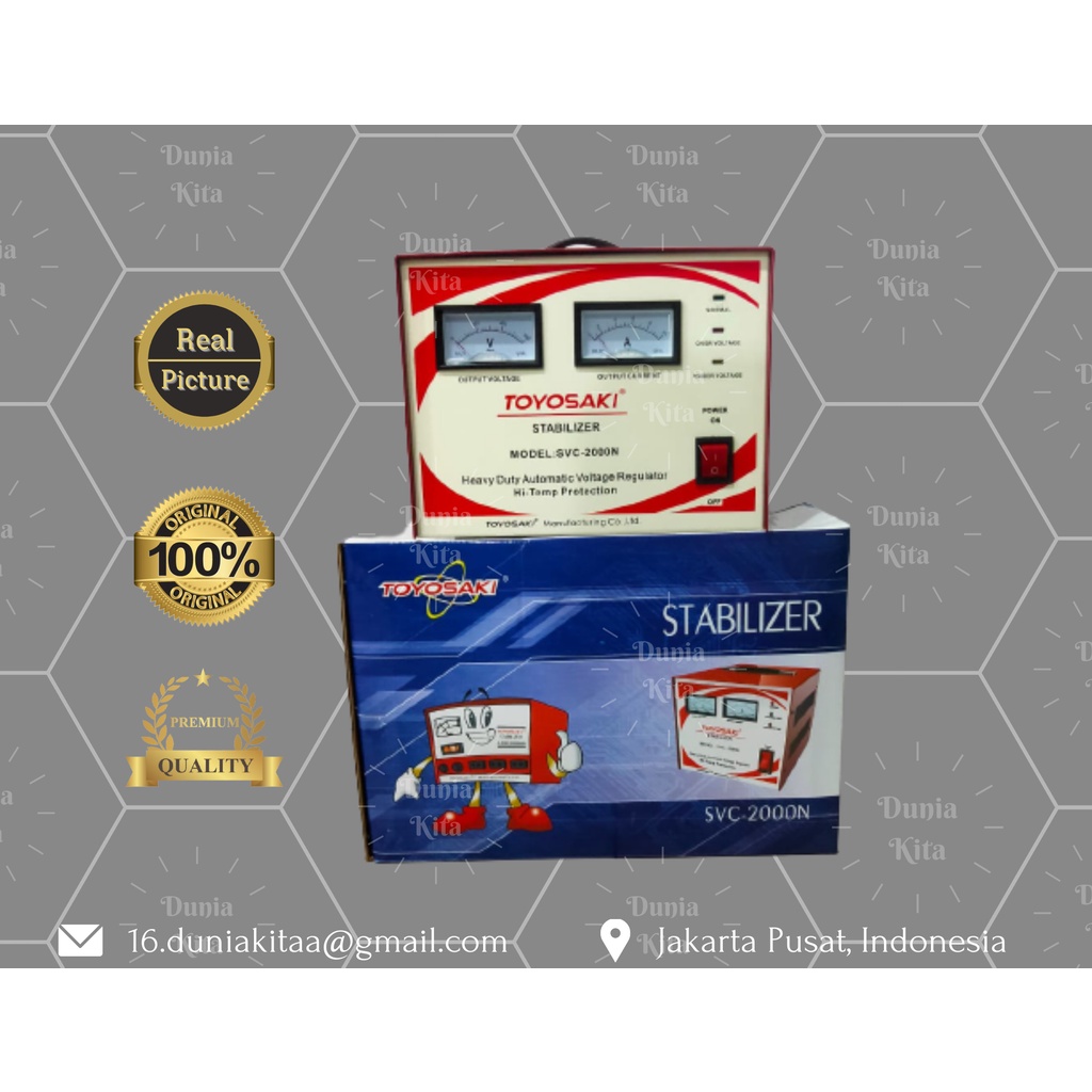 Stabilizer Listrik/Toyosaki Stavol 2000 WATT