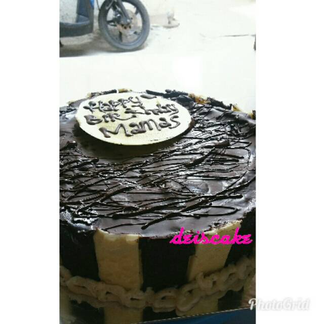 

Kue ulang tahun full cokelat
