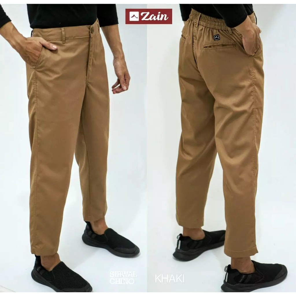 SIRWAL Chino JAYYID Celana Pria Bahan Katun By Zain Sirwal