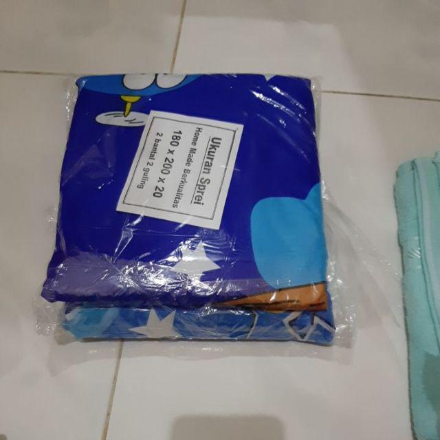Sprai Homemade 120 160 180 Seprai Embos Polos Motif Anak Dewasa