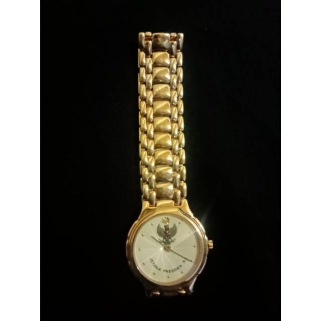 Jam berlapis emas original