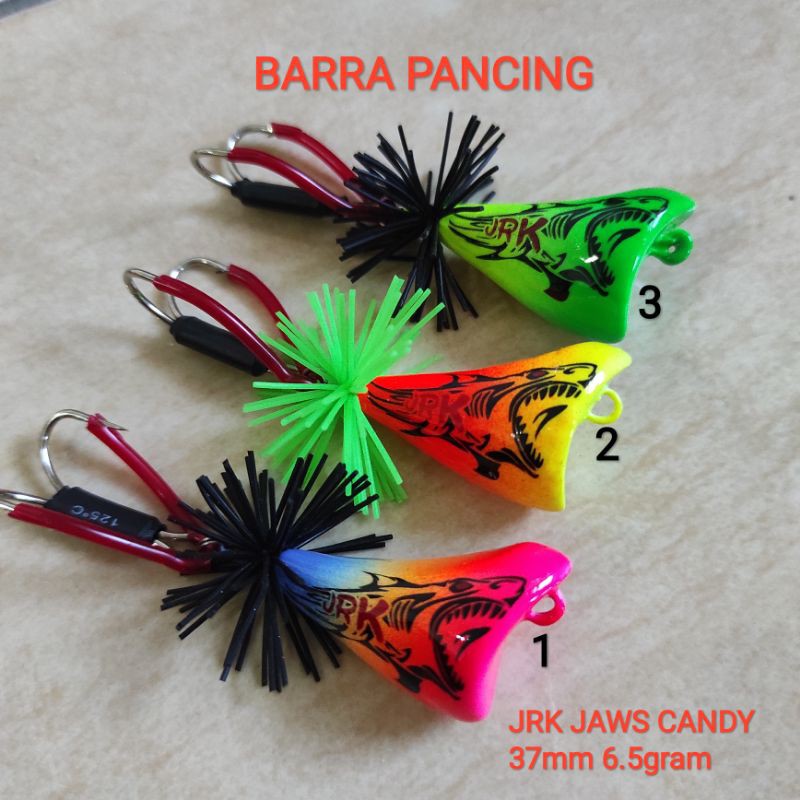 JRK JAWS CANDY 37mm 6.5gram Lure Jump Frog Geol Bunyi