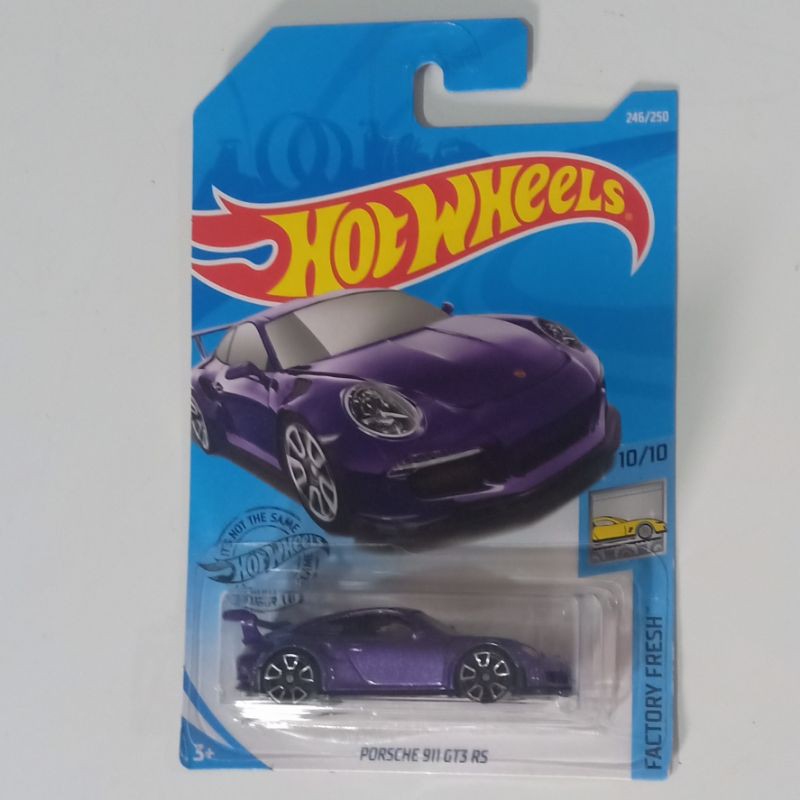 Hot Wheels Porsche 911 GT3 RS Ungu Hotwheels Mobil Sport