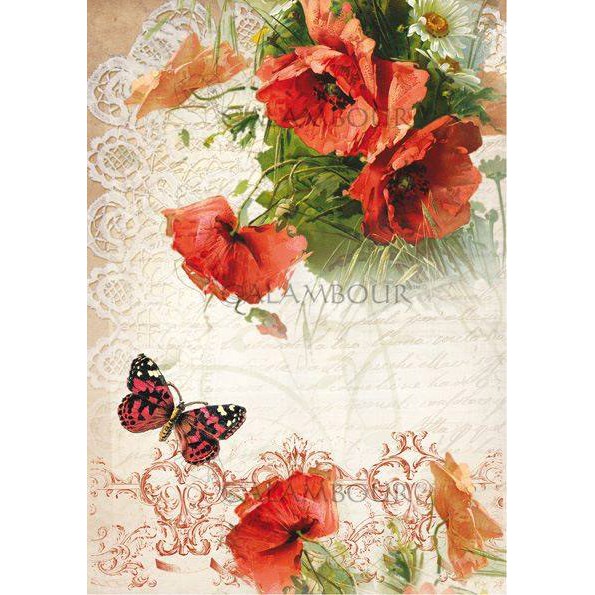 Rice Paper Calambour Size 35x25cm RCP 2