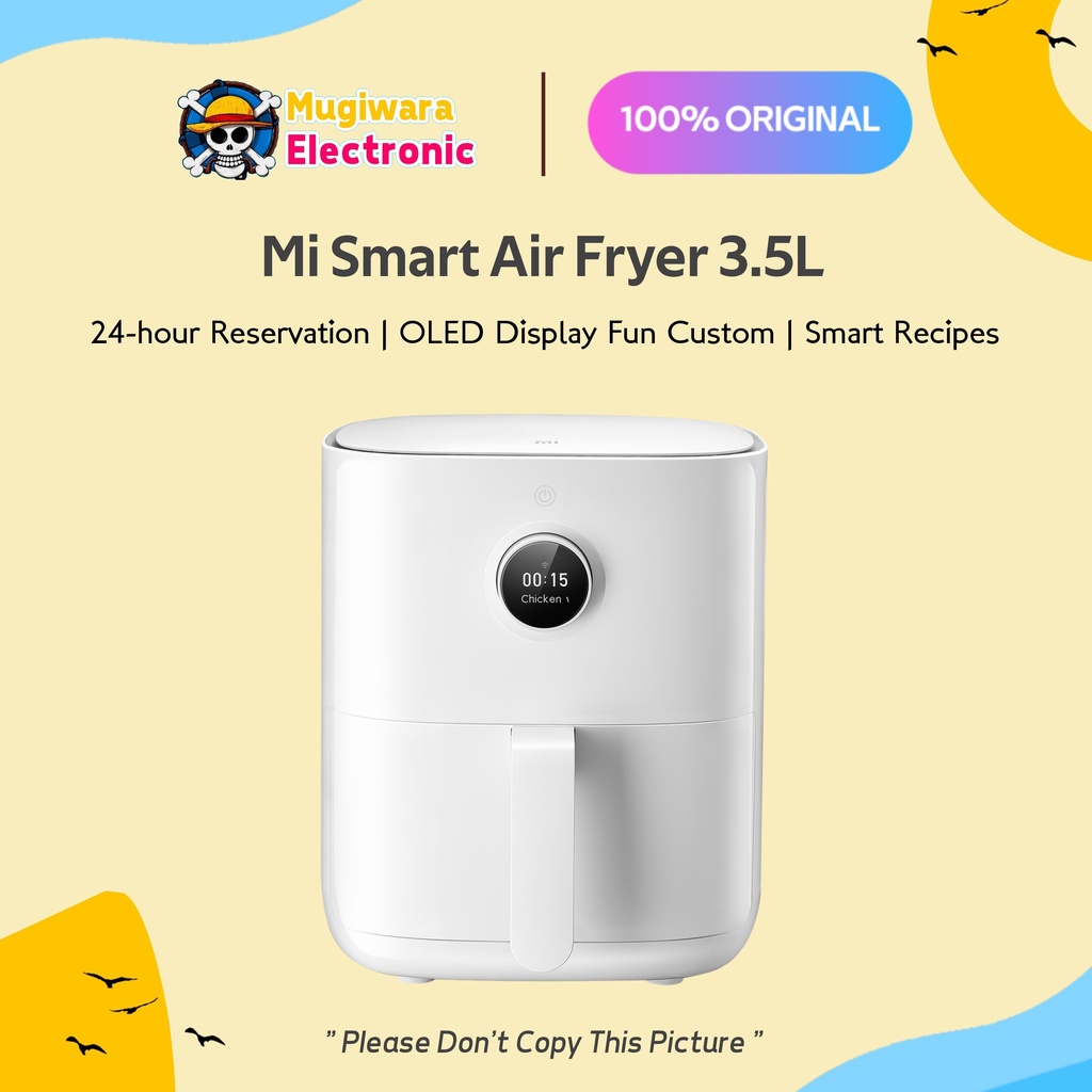 Mi Smart Air Fryer 3.5L With OLED Touch Screen