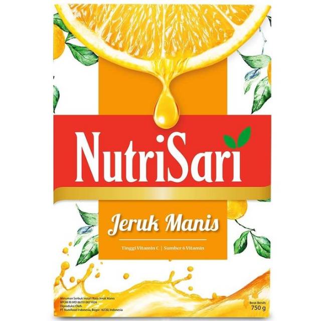 

Nutrisari Jeruk Manis 750gr