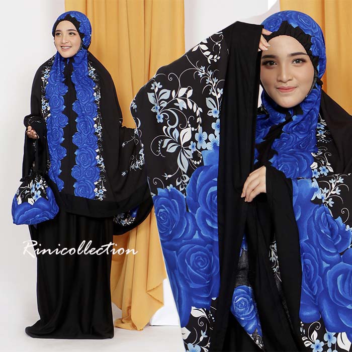 Mukena BaliJumbo Motif Mawar Klasik