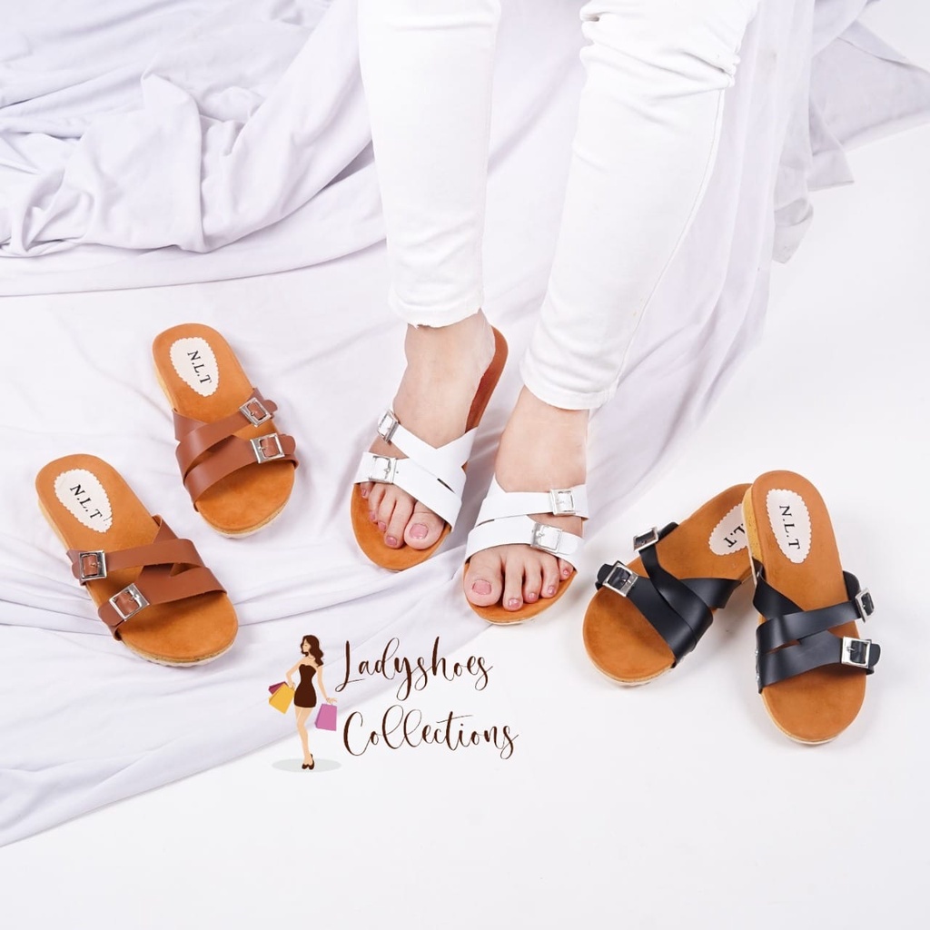 SANDAL SLOP BIRKIN SONIA - LADYSHOES COLLECTIONS