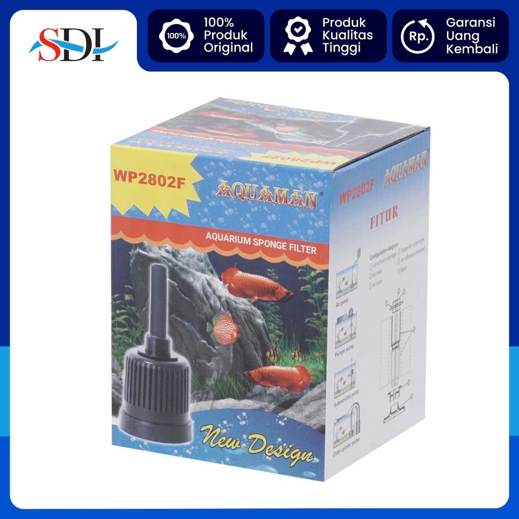 SPONGE FILTER AQUAMAN WP 2802 F