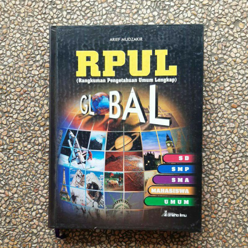 A4 buku RPUL GLOBAL untuk Sd.Smp.Sma Dan Umum.Aneka Ilmu Hard Cover